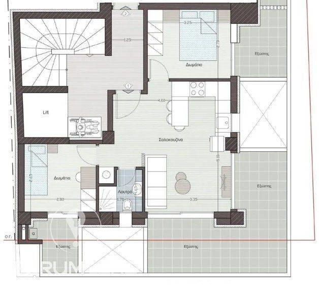 Forumland Real Estate, Κάτοψη διαμερίσματος