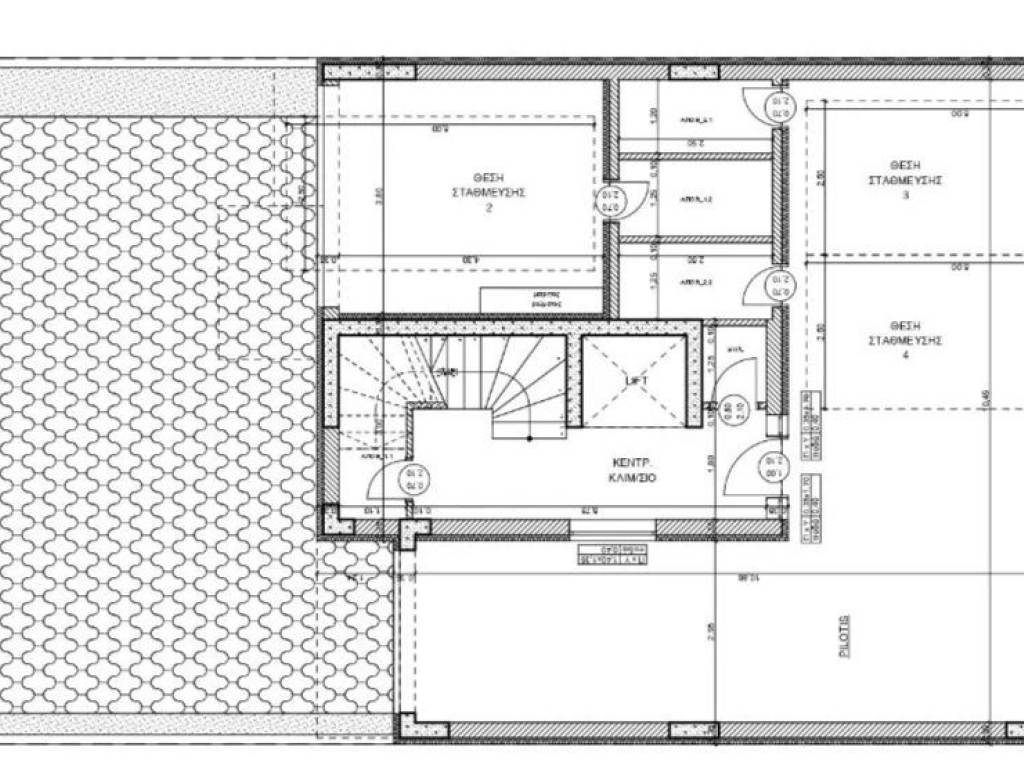 4 ΑΝΕΤΕΣ ΘΕΣΕΙΣ PARKING για 4 διαμερίσματα