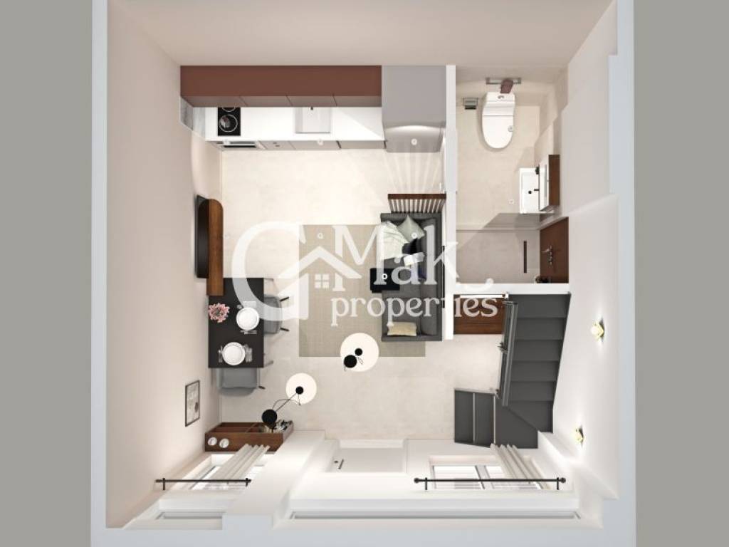 Φωτορεαλιστική άποψη χώρου