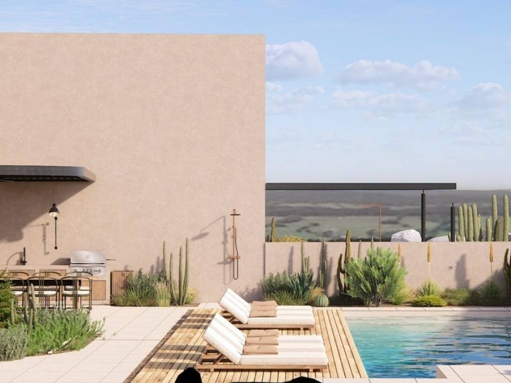 Idiotike pisina me thea to kretiko topio.