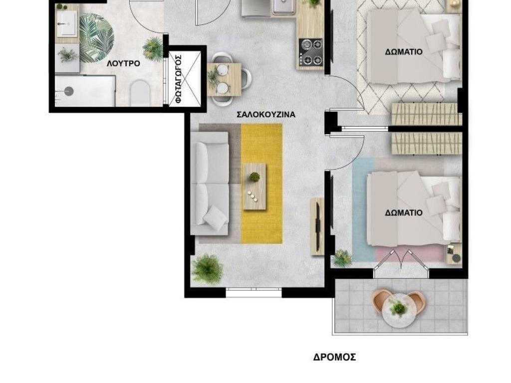 Apartment - Grekodom 65606|1051507