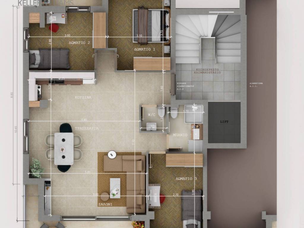 Εσωτερικοι χώροι