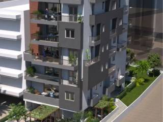 Φωτορεαλιστικό - Πρόσοψη Πολυκατοικίας