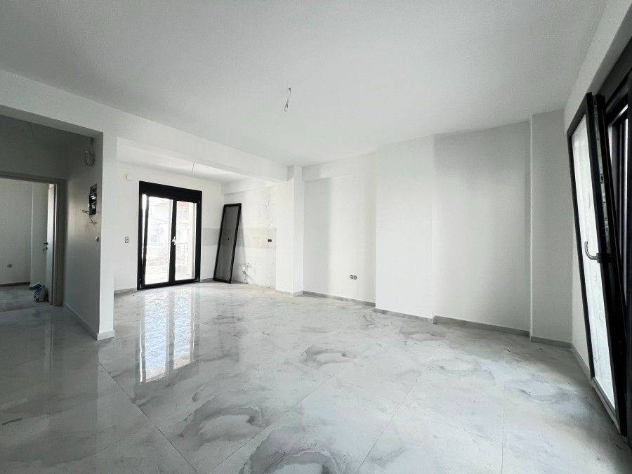 Καθιστικό και κουζίνα.