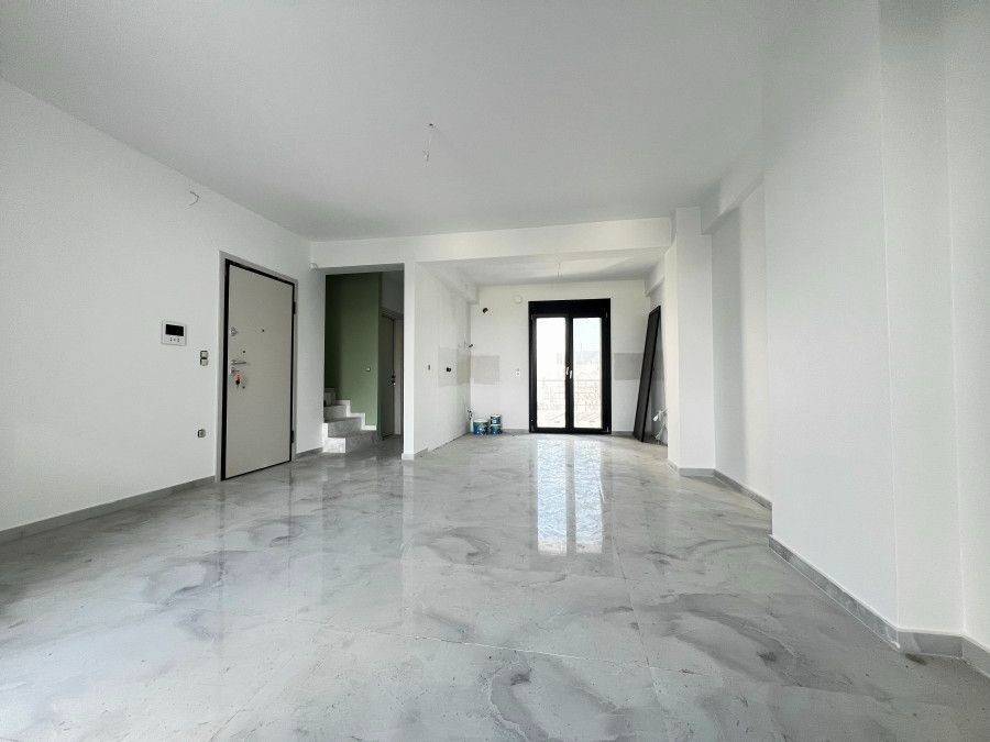 Καθιστικό και κουζίνα.