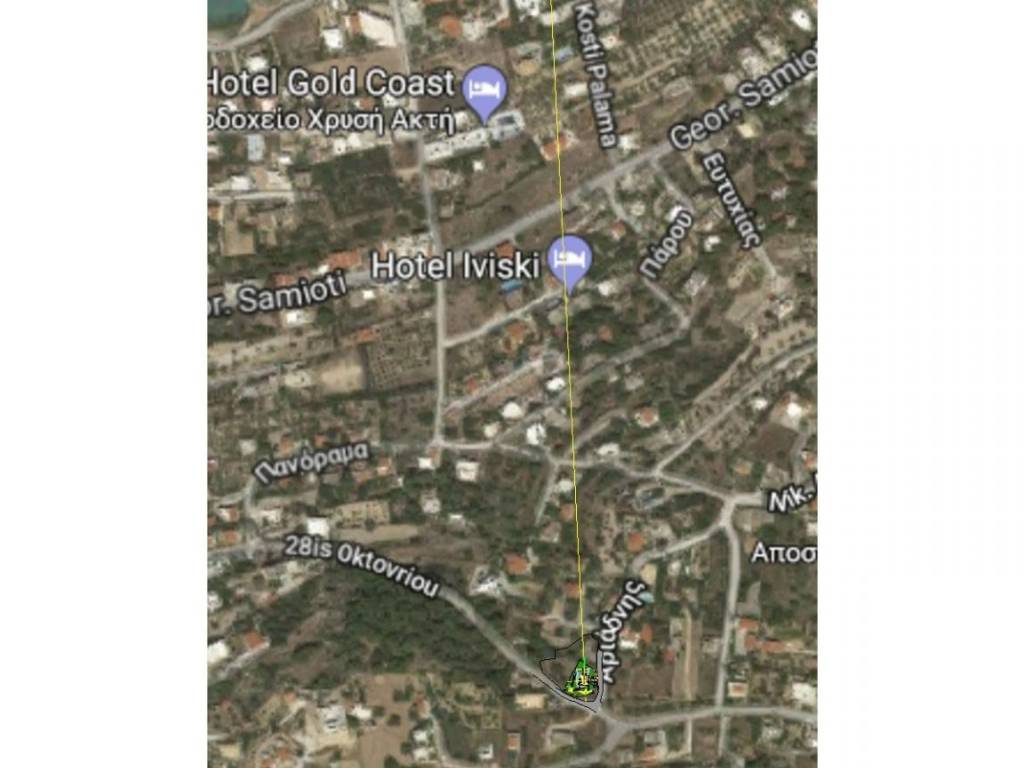 κατόψεων οικόπεδο  Αίγινα