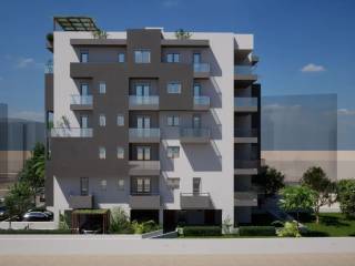 PHotorealistike apeikonise tes polykatoikias, plaine opse