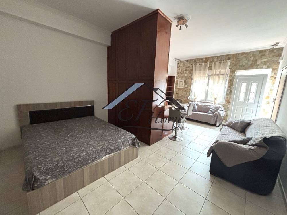 Ενιαίος χώρος σαλόνι-υπνοδωμ΄άτιο