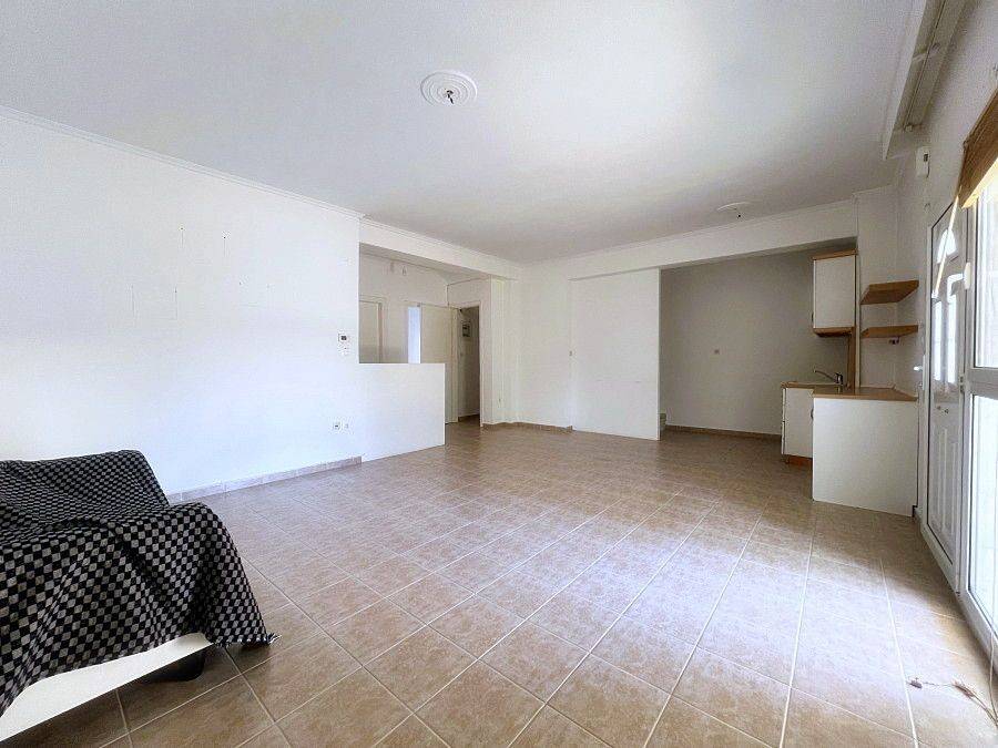 Καθιστικό και κουζίνα.