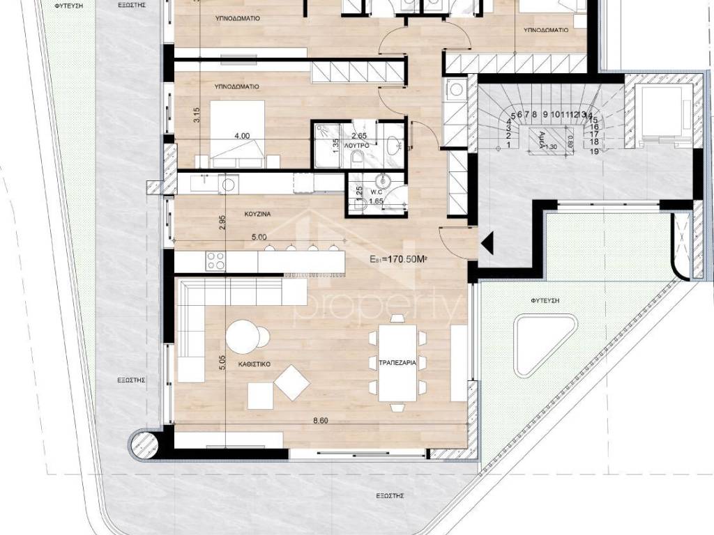 Εσωτερικοι χώροι