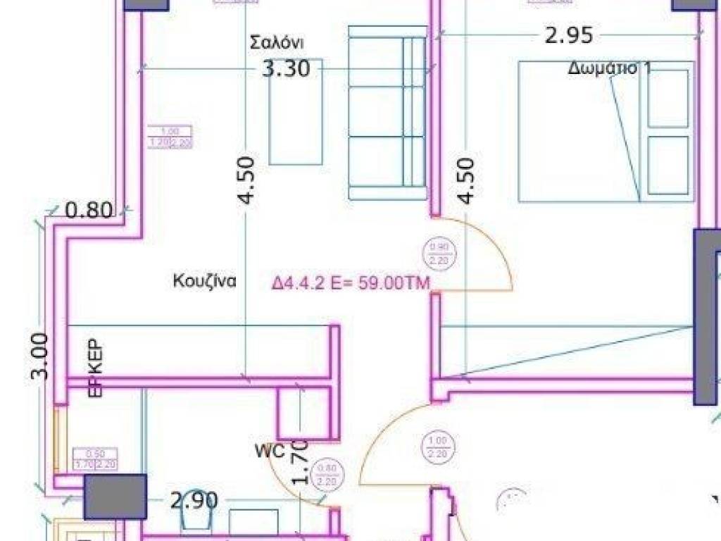 Forumland Real Estate, Κάτοψη διαμερίσματος