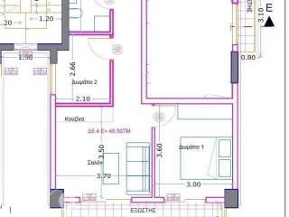 Forumland Real Estate, Δ5.4 48,50τ.μ. καθαρά