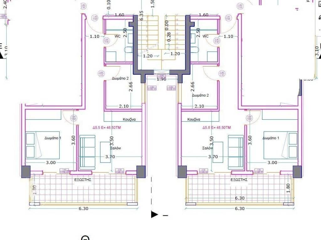 Forumland Real Estate, κάτοψη 2ου  ορόφου