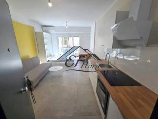 Ενιαίος χώρος κουζίνα-σαλόνι-υπνοδωμάτιο