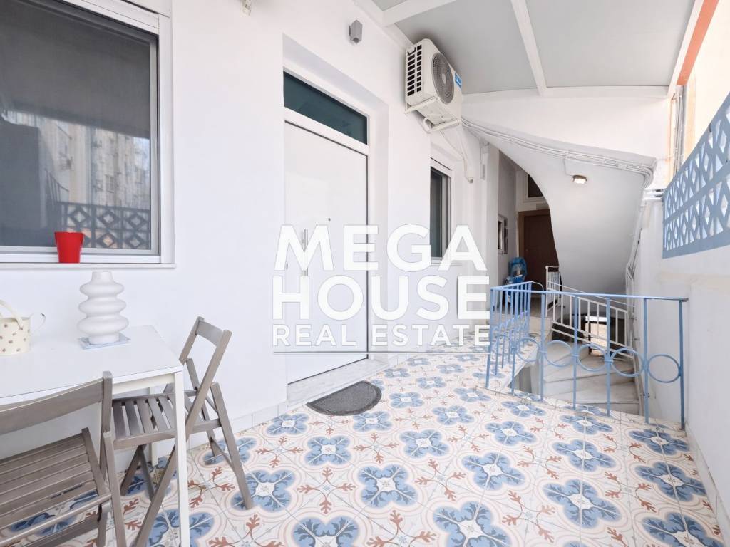 esoteric balcony/apartment entrance