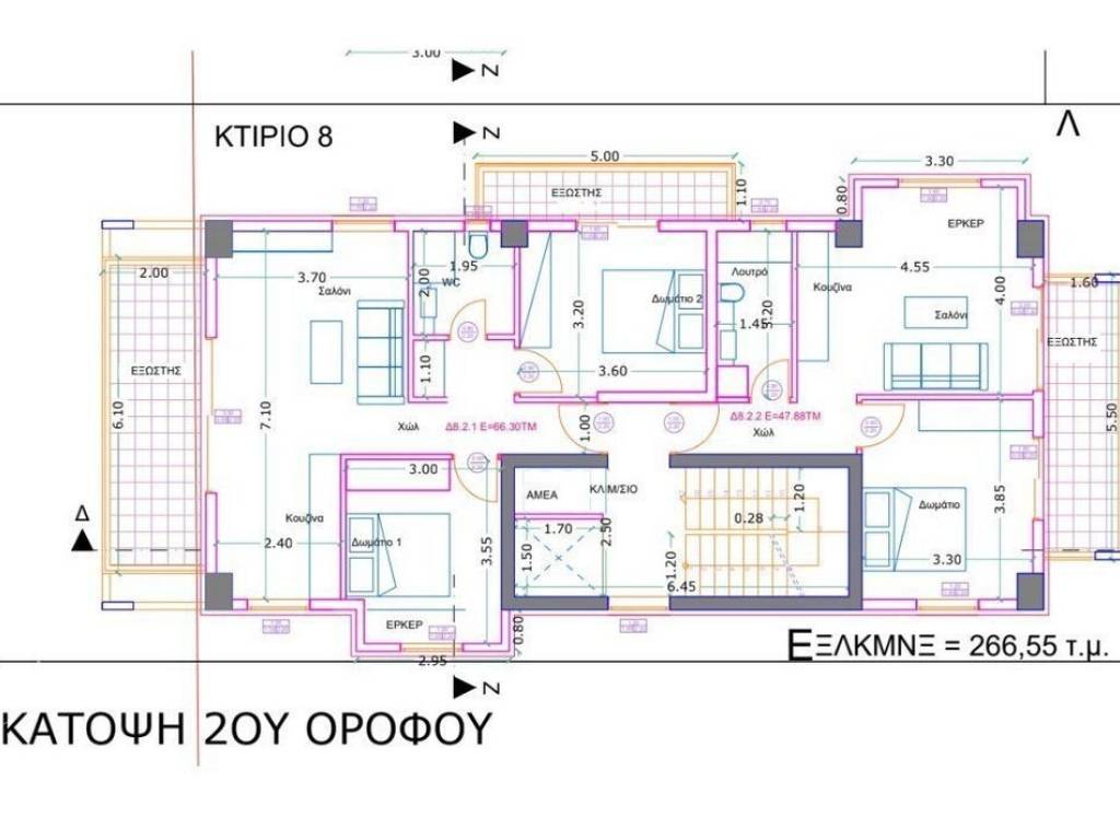 Forumland Real Estate, κάτοψη 2ου ορόφου