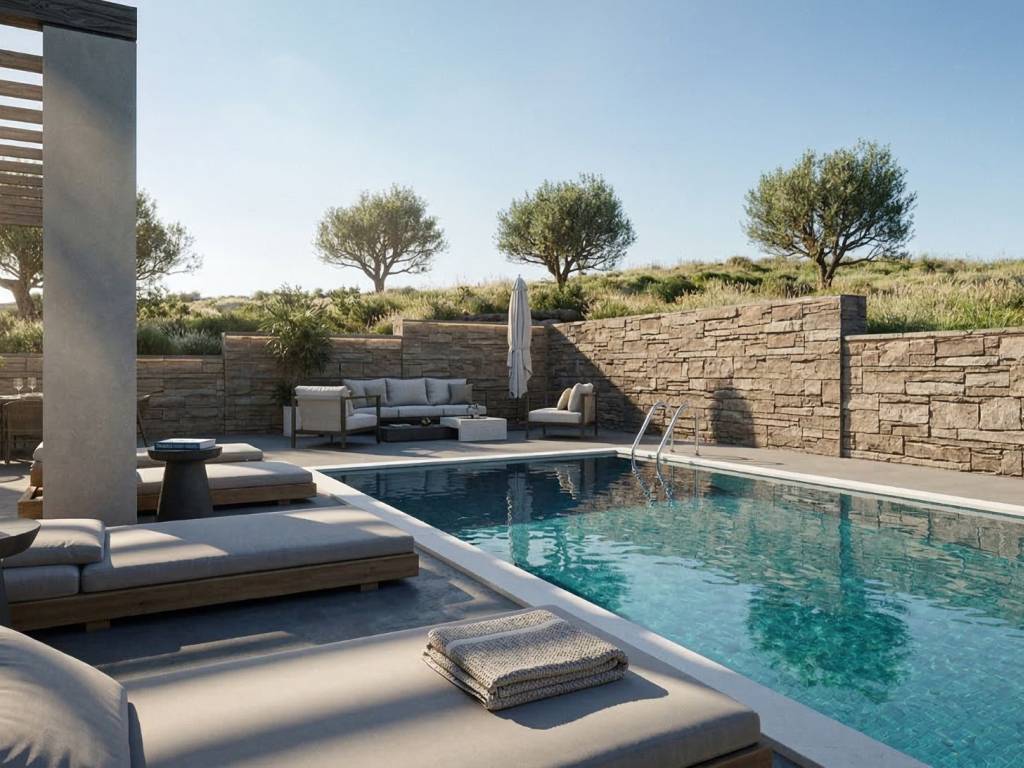 Architektonike me physike petra