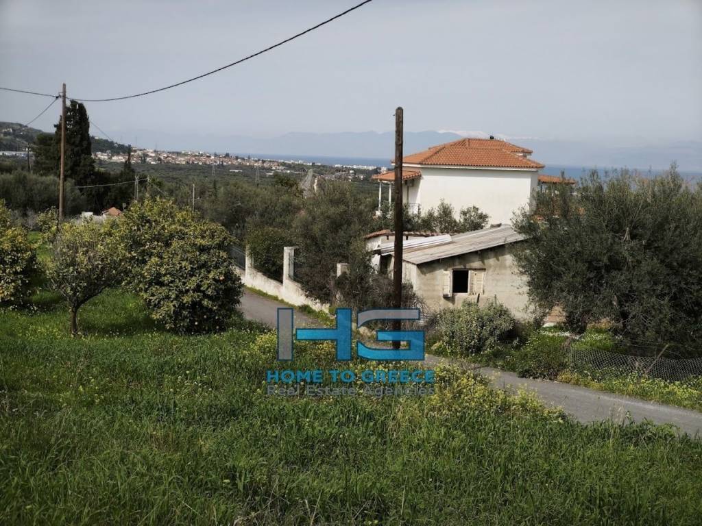 Οικόπεδο 5.500 τ.μ. με θέα Κορινθιακό