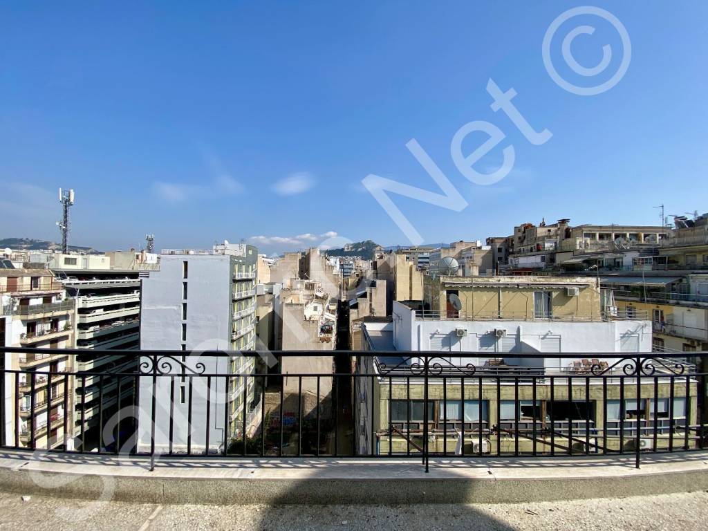 East view, roof terrace from entrance hall &amp; sitting room