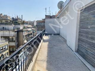 Roof terrace looking south