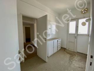 Kitchen, door to juliet balcony, view west