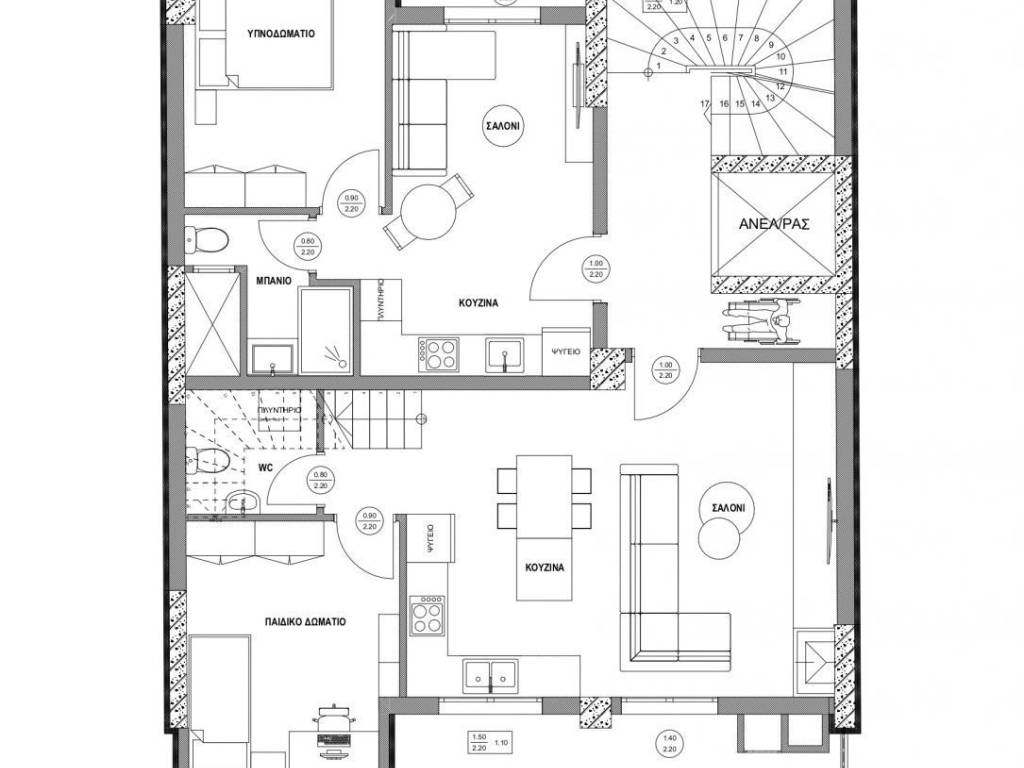 Εσωτερικοι χώροι