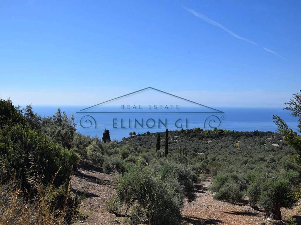 Η όμορφη θέα από το αγροτεμάχιο