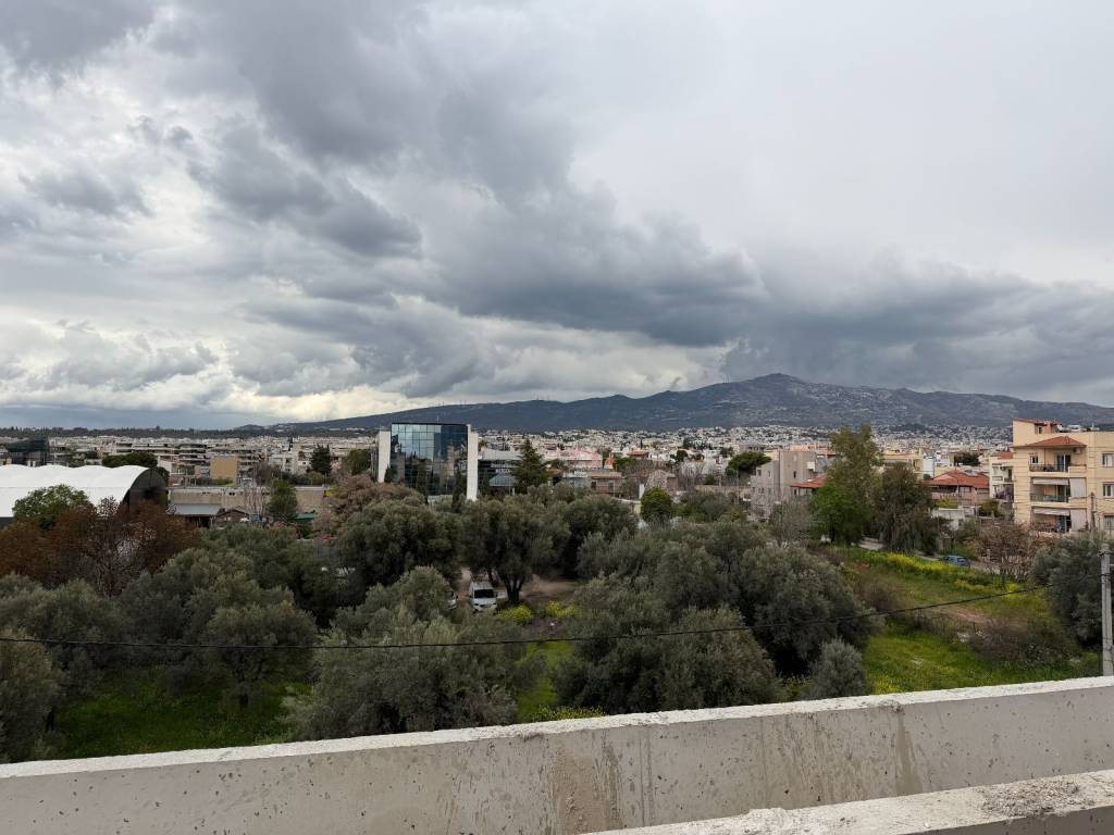 Θέα από το μπαλκόνι προς οδό Λευκωσίας