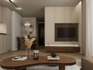 Φωτορεαλιστική απεικόνιση / καθιστικό