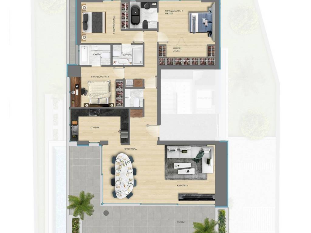 Εσωτερικοι χώροι