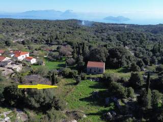 Aerial view of land for sale