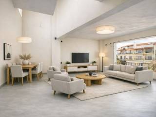 Καθιστικό και κουζίνα. ΠΡΟΤΑΣΗ ΔΙΑΚΟΣΜΗΣΗΣ