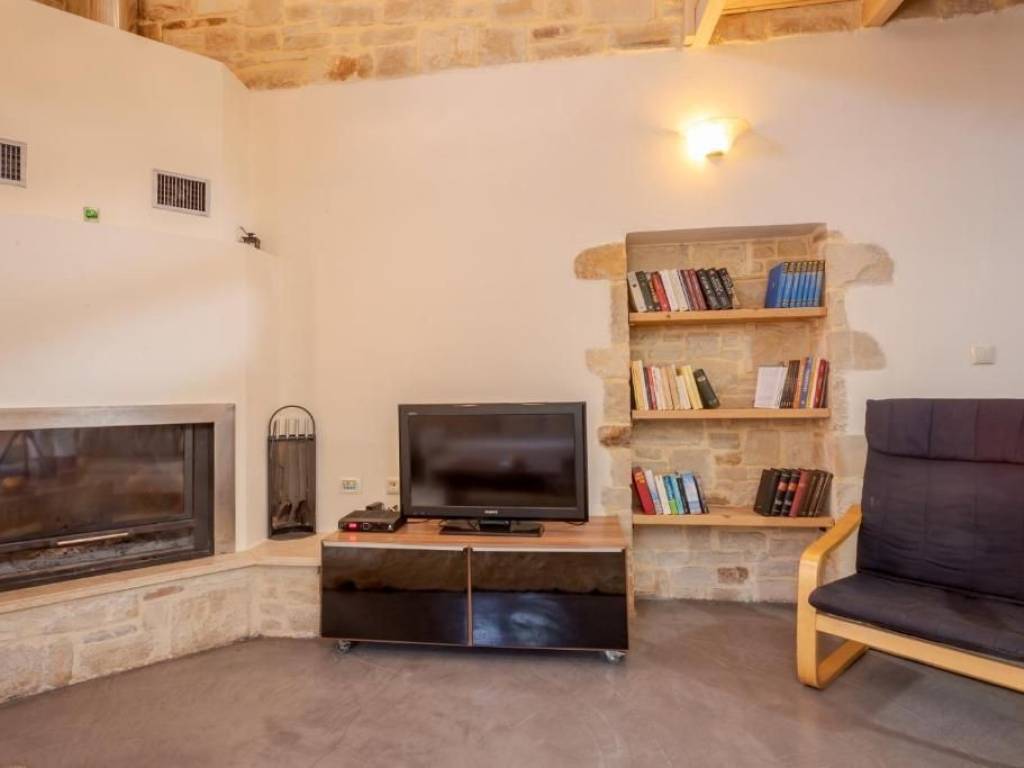 fireplace in living room