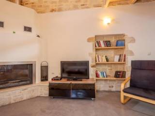 fireplace in living room