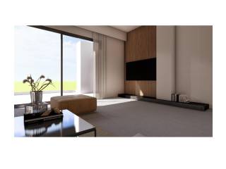 Μια άποψη καθιστικού