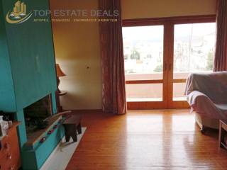 Σαλόνι -τζάκι -μπαλκονόπορτα