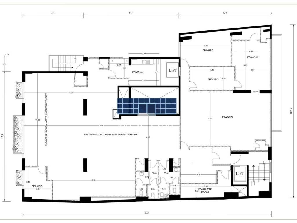 Εσωτερικοι χώροι