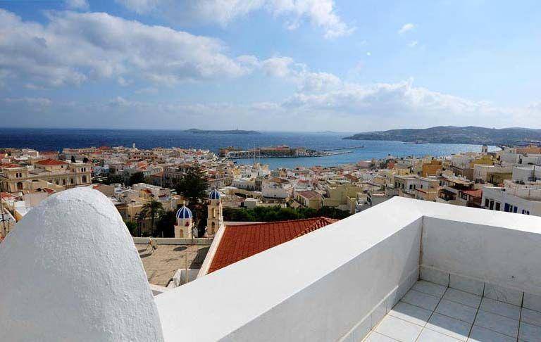 Hotel view of Chora