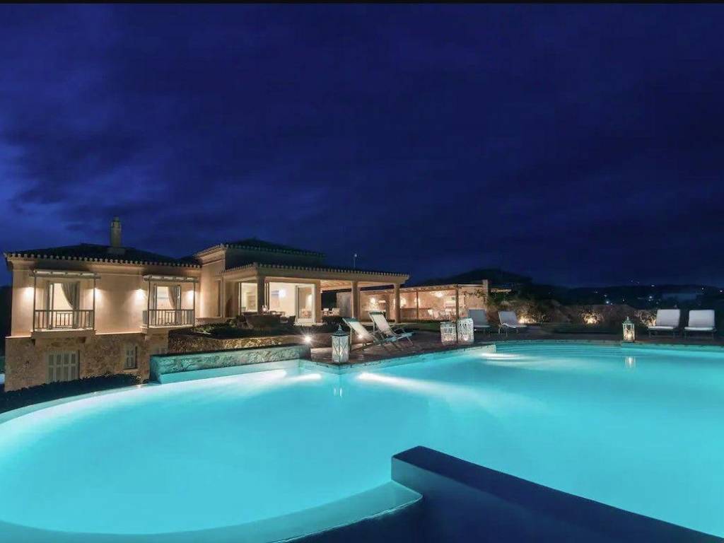 The Villa is located on the Greek Riviera,