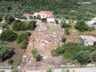 Aerial views of land for sale