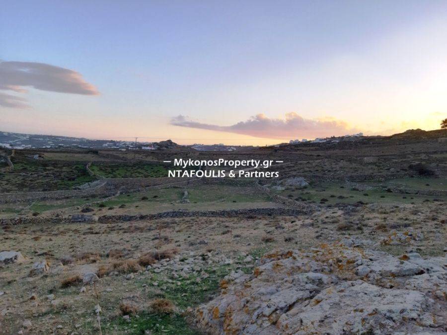 6 plots, one next to the other -Real estate Mykonos