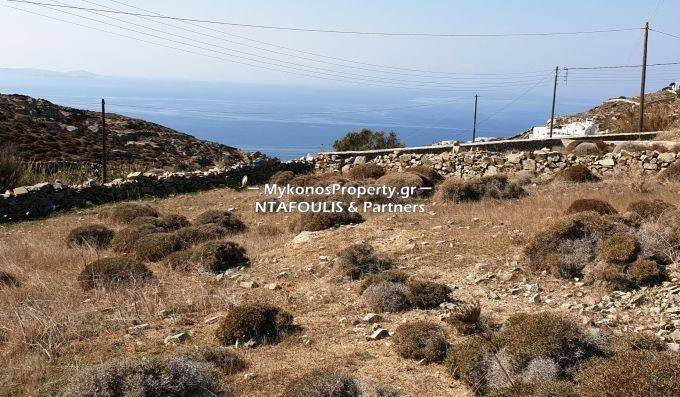 Plot with sea view and sunset -Mykonos real estate