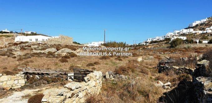 Plot with sea view and sunset -Mykonos real estate