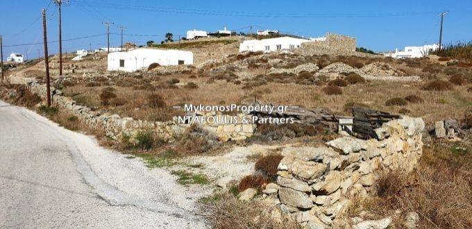 Plot with sea view and sunset -Mykonos real estate