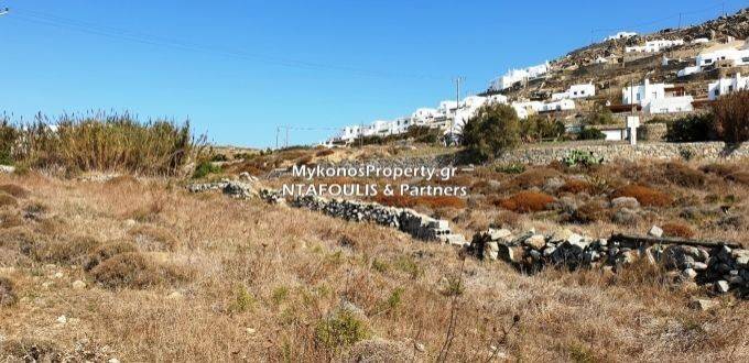 Plot with sea view and sunset -Mykonos real estate