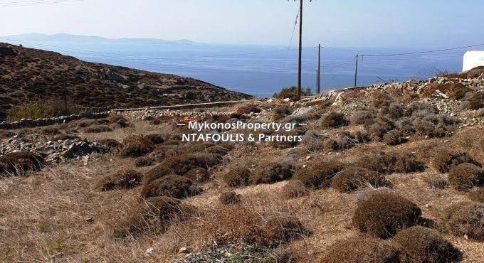 Plot with sea view and sunset -Mykonos real estate