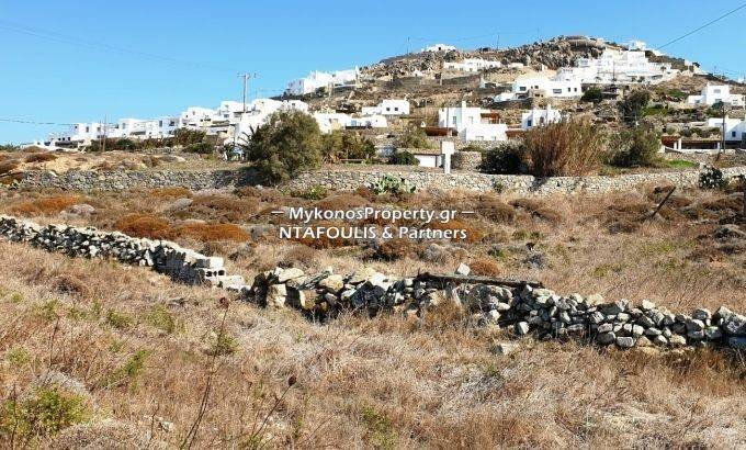 Plot with sea view and sunset -Mykonos real estate