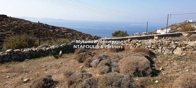 Plot with sea view and sunset -Mykonos real estate