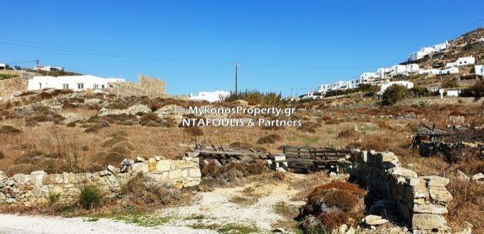 Plot with sea view and sunset -Mykonos real estate