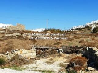Plot with sea view and sunset -Mykonos real estate